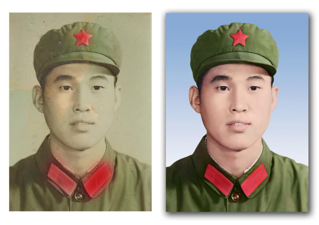 屏南破损照片修复-18